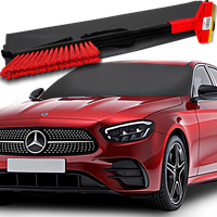 Mata Antyszronowa Na Przednią Szybę Osłona Skrobaczka Mosiężna Ze Szczotką