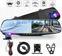 WIDEOREJESTRATOR SAMOCHODOWY W LUSTERKU WSTECZNYM