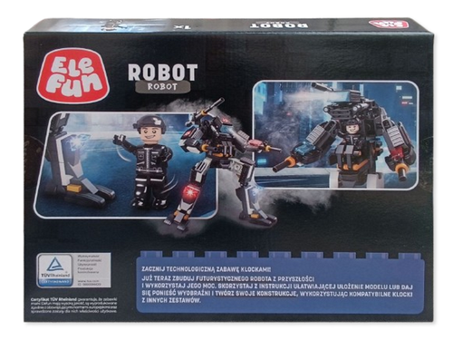 Klocki Elefun - Robot 8821 - 205 elementów na Arena.pl