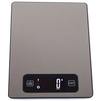 Elektroniczna waga kuchenna inox do 5 kg z czytelnym wyświetlaczem LCD dla wygody użytkowania