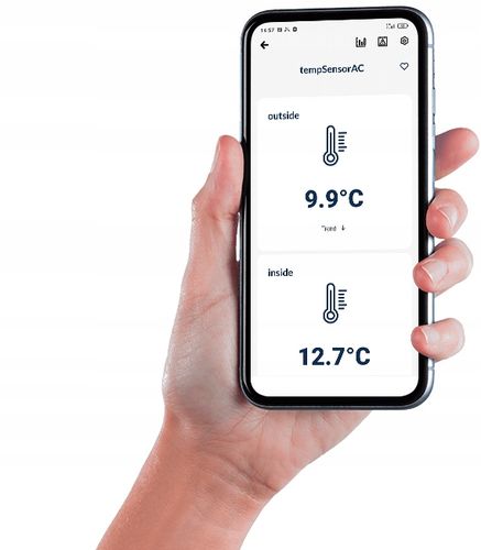 Czujnik temperatury tempSensorAC 230V BLEBOX WiFi na Arena.pl
