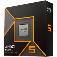 amd ryzen 5 9600x (3.90 ghz, 38 mb, 65w, am5) box, with radeon