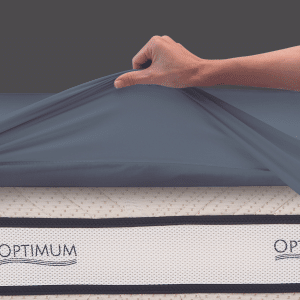 Ochraniacz I Prześcieradło 2w1 Optimum Szary 90x200 cm zdjęcie 1