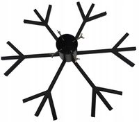 Stojak na choinkę METALOWY LOFT Typ "Snowflake" gwiazda płatek śniegu 80cm