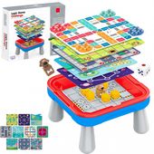 WOOPIE Stolik Gier Planszowych Logicznych 65 el