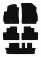 Dywaniki welurowe CARLUX-SILVER do Chevrolet Orlando I 2011-2015 7 os.