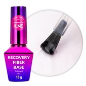 Baza hybrydowa Recovery Fiber Base MollyNails Clear Pink 10g