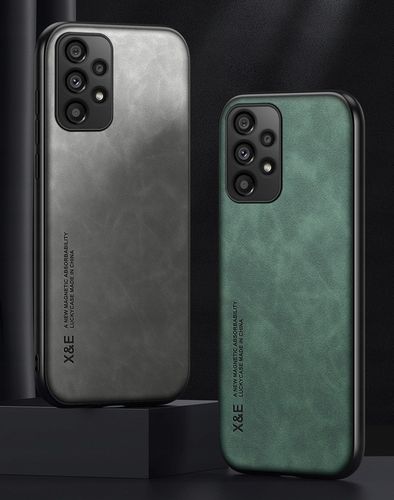 Etui Skórzane DO SAMSUNG GALAXY A52s A52 5G A52s 5G Case + Szkło Czarne na Arena.pl