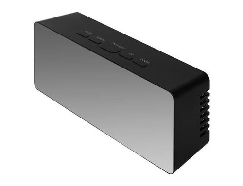 Budzik Lustro - Czarny na Arena.pl