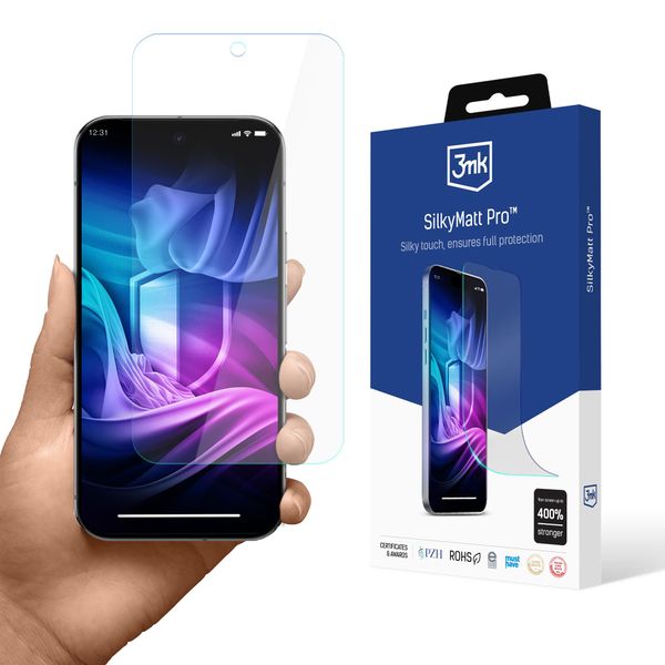 google pixel 9 pro xl - 3mk silky matt pro zdjęcie 1