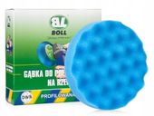 gąbka polerska boll profilowana na rzep - niebieska (super twarda)