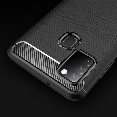 Tech-Protect TPUCARBON SAMSUNG A21S czarny na Arena.pl