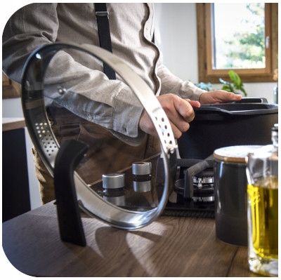 Patelnia Garnek do bigosu TEFAL 26 cm Pokrywka Indukcja na Arena.pl