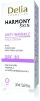 DELIA HARMONY SKIN Krem przeciwzmarszczkowy do twarzy SPF 30