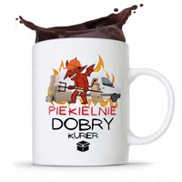 Kubek Prezent Dla Kuriera Piekielnie Dobry Prezent Z Nadrukiem Ze Zdjęciem