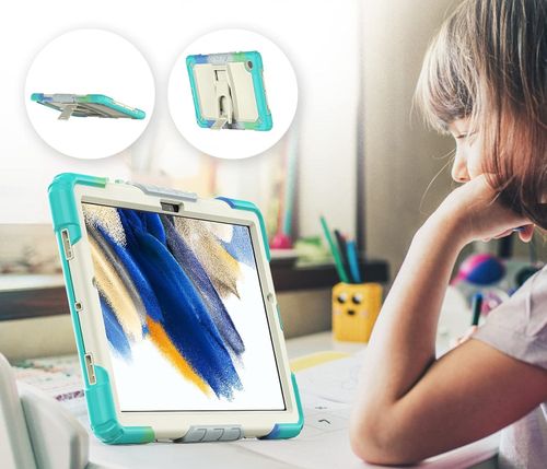 Etui do Samsung Galaxy Tab A8 10,5” Pancerne z Podstawką Zielone na Arena.pl