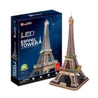 PUZZLE 3D LED WIEŻA EIFFEL 82EL L091H 5072