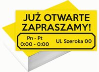 Wizytówki firmowe 100szt RÓŻNE wzory DO WYBORU JUŻ OTWARTE