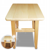 DREWNIANE KRZESŁO Stołek Taboret Solidny 45CM