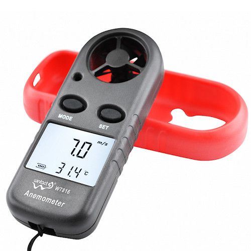 ANEMOMETR WIATROMIERZ MIERNIK WIATRU Z TERMOMETREM na Arena.pl