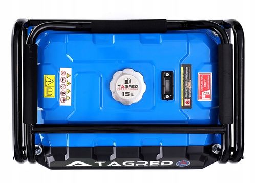 AGREGAT PRĄDOTWÓRCZY PRĄDU TAGRED 5600W AVR NA KÓŁKACH na Arena.pl