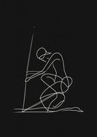 Plakat 64x90cm Linia