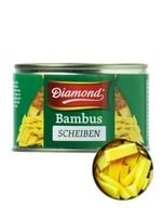 Plastry pędów bambusa marynowane w wodzie wege bamboo shoots sliced 227g