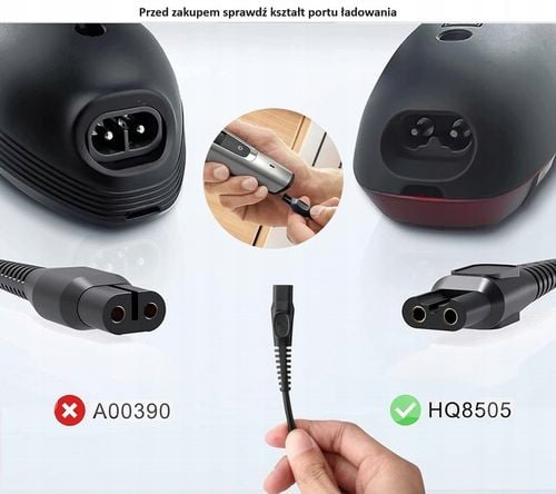 ŁADOWARKA DO GOLARKA PHILIPS HQ8505 OneBlade QP6505 QP6510 QP6520 na Arena.pl