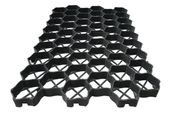 Kratka trawnikowa czarna Ekogrid 60x40x3 cm