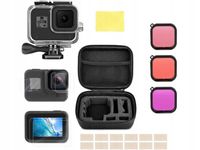 Obudowa wodoszczelna do GoPro Hero 8 Black +Filtry ŚCIERECZKI