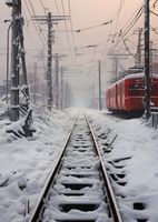 Plakat 64x90cm Podróż po Torach