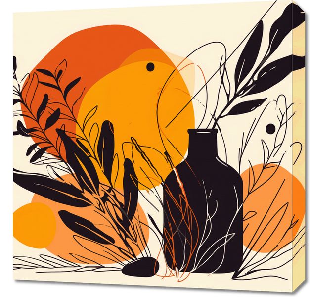 Obraz 60x60cm Jaskrawy Zachód zdjęcie 1