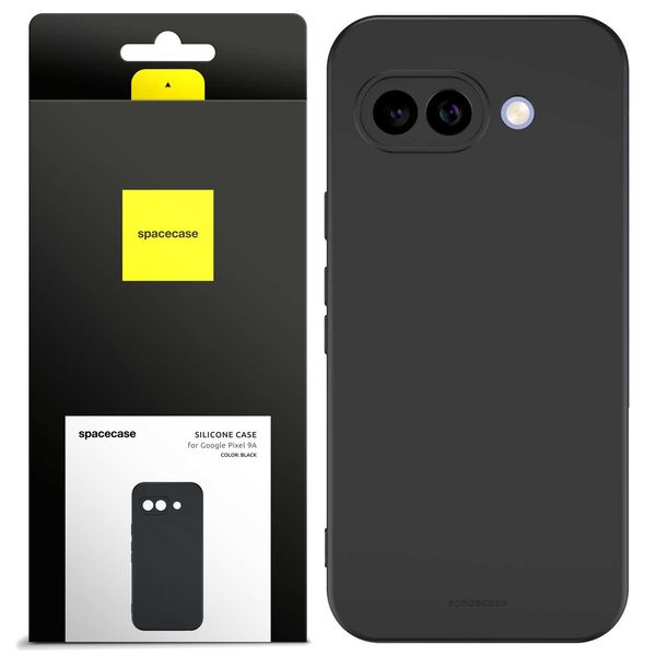 Spacecase Silicone Case 3.0 Google Pixel 9A Black zdjęcie 1