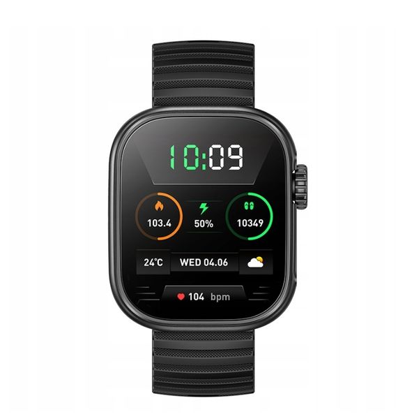 Smartwatch niktrade 191916645 czarny zdjęcie 3