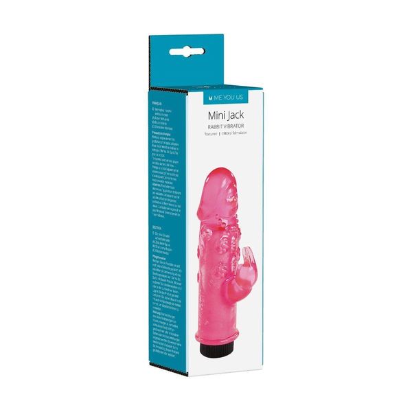 me you us mini jack rabbit wibrator pink zdjęcie 1
