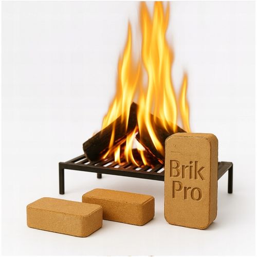 Brykiet drzewny BrikPro 6h do kominka grilla pieca 100% naturalne 20,16 kg na Arena.pl