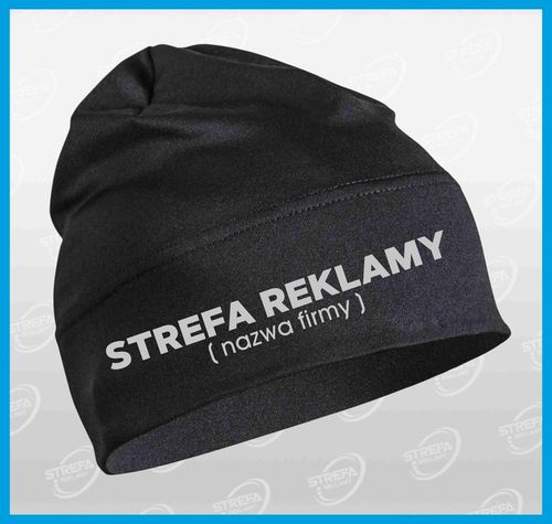 Czapka termoaktywna- DOWOLNY NAPIS na Arena.pl