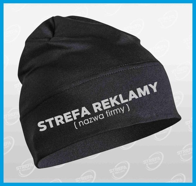 Czapka termoaktywna- DOWOLNY NAPIS zdjęcie 4