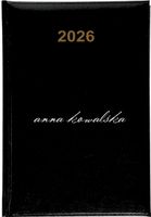 Kalendarz personalizowany 2026 A5 Twój napis, IMIĘ ,tygodniowy układ