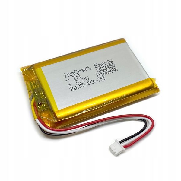 Akumulator Li-Poly innCraft 1500mAh 3.7V NTC 803450 zdjęcie 1