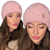 CZAPKA DAMSKA JESIEŃ ZIMA WIOSNA CIEPŁA WYGODNA KOBIECA SPORTOWA KOL