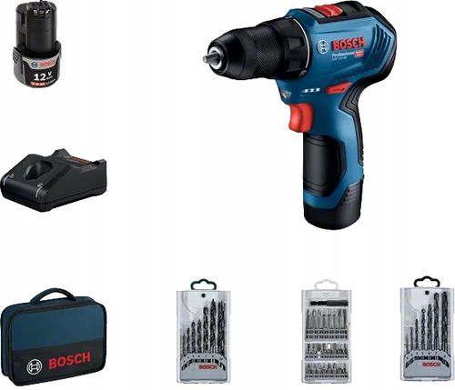 Bosch Professional GSR 12V-30 Wkrętarka 12V +3x osprzęt 06019G9001 na Arena.pl