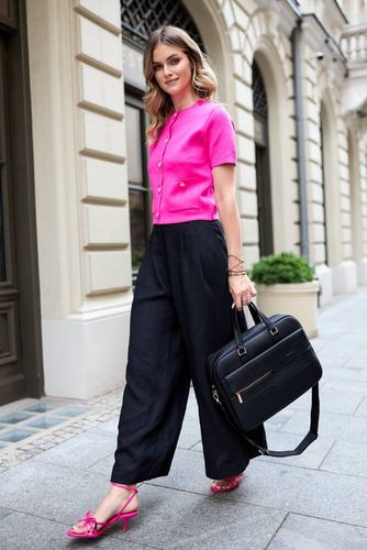 torba damska na laptopa ze skóry ekologicznej - peterson na Arena.pl