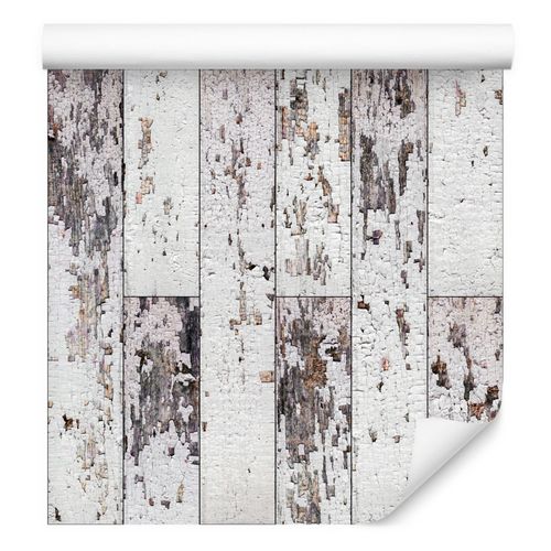 Tapeta Do Salonu DESKI w Stylu Vintage Retro 3D na Arena.pl