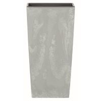 doniczka z wkładem urbi square  20x20 h37,5  beton