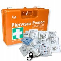 Apteczka PRZENOŚNA PRZEMYSŁOWA ZAKŁADOWA APK-10 K-10 DIN13157+ NORMA EUROPA