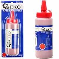 kreda traserska czerwona do trasowania kreda budowlana 115g geko