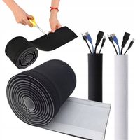 Maskownica do KABLI Organizer LISTWA MASKUJĄCA OSŁONA uchwyt na kable oplot