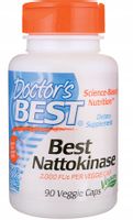 Doctor's Best NATTOKINAZA - NATOKINAZA 90kapsułek NATTOKINASE