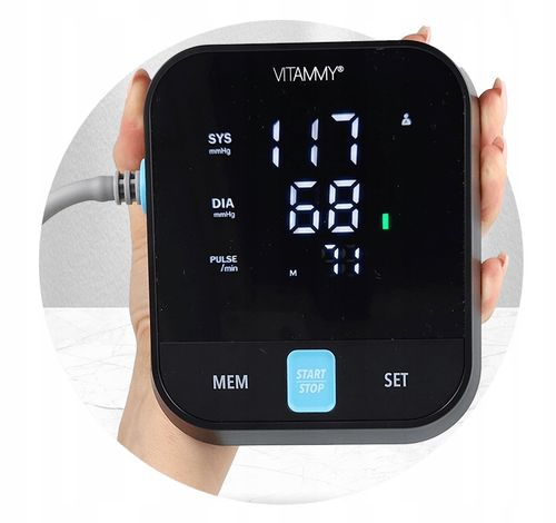 CIŚNIENIOMIERZ VITAMMY NEXT E5 MÓWI PO POLSKU ARYTMIA ETUI ZASILACZ GRATIS na Arena.pl